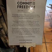 Great initiative at Peace Cafe in Siem Reap