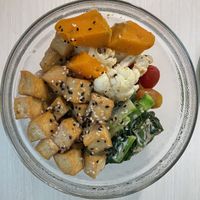 Takeaway tofu bowl  at Bowl Chap in Central Singapore