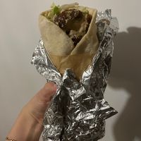 falafel sendvič korijander  at Falafel etc in Zagreb