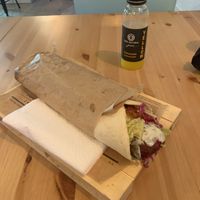 Falafel Sandwich (large) at Falafel etc in Zagreb