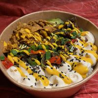 Poke at Let it V - plant based in Buenos Aires