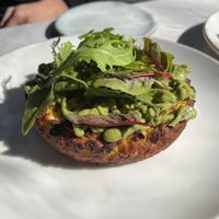 Chipa guazu  at Let it V - plant based in Buenos Aires