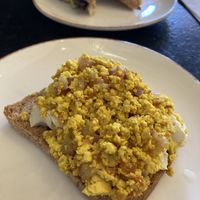 Scramble tofu  at Let it V - plant based in Buenos Aires