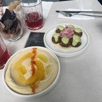 Entry dishes  at Let it V - plant based in Buenos Aires