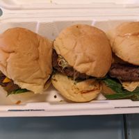 Burger Flight at SoBe Vegan in Fort Lauderdale