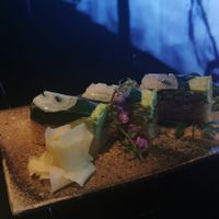 Sushi at Vegan Ramen UZU Kyoto in Kyoto