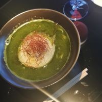 Chlorella Ramen at Vegan Ramen UZU Kyoto in Kyoto