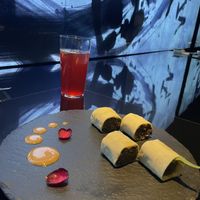 What amazing texture this Yuba roll !! #Veganuary at Vegan Ramen UZU Kyoto in Kyoto