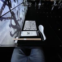 Table setting  at Vegan Ramen UZU Kyoto in Kyoto