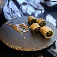 Gomi no Yuba rolls  at Vegan Ramen UZU Kyoto in Kyoto