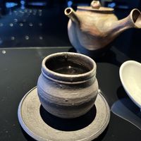 Hot green tea with lemongrass  at Vegan Ramen UZU Kyoto in Kyoto