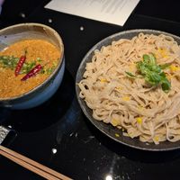 Spicy ramenr at Vegan Ramen UZU Kyoto in Kyoto