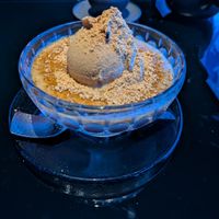 Ice cream at Vegan Ramen UZU Kyoto in Kyoto