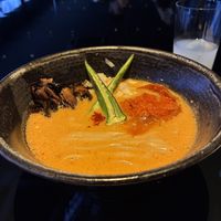 Spicy miso ramen  at Vegan Ramen UZU Kyoto in Kyoto