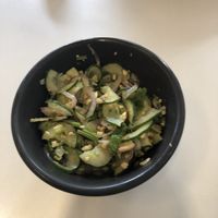 Tasty little side salad, nice way to start   at Bangkok City Diner in Bangkok