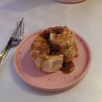 Cinnamon roll at Bangkok City Diner in Bangkok