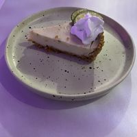 Key lime pie  at Bangkok City Diner in Bangkok