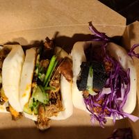 Lamb bao tacos at Plow Bao - Food Truck in Austin