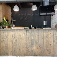“Je bent wat je eet" at Yemaya's Vegan Corner in Amsterdam