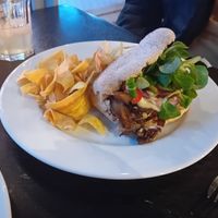 Pita Shoarma at Yemaya's Vegan Corner in Amsterdam