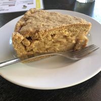 Apple pie  at Yemaya's Vegan Corner in Amsterdam