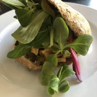 Tofu pita  at Yemaya's Vegan Corner in Amsterdam