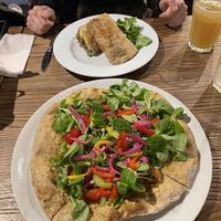 Tofu pizza   at Yemaya's Vegan Corner in Amsterdam