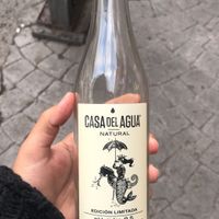 Botella de agua natural #Veganuary at Goy's Plant-Based Burgers - Álvaro Obregón in Mexico City