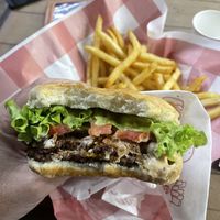 Goy burger  at Goy's Plant-Based Burgers - Álvaro Obregón in Mexico City