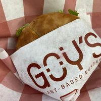 Hamburguesa de no pollo   at Goy's Plant-Based Burgers - Álvaro Obregón in Mexico City