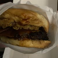 Bacon BBQ Burgerr  at Goy's Plant-Based Burgers - Álvaro Obregón in Mexico City