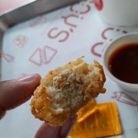 Muy buena textura y afortunadamente no saben a pollo. at Goy's Plant-Based Burgers - Álvaro Obregón in Mexico City
