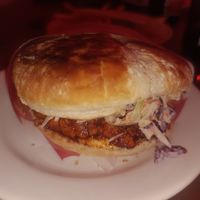 La poyo coreana at Goy's Plant-Based Burgers - Álvaro Obregón in Mexico City