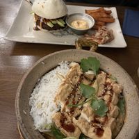 Red Bird vegan and the Burgerr King  at Tokygon in Wiesbaden