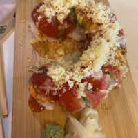 Welcome to the vegan world roll  at Kamakura in Lacey