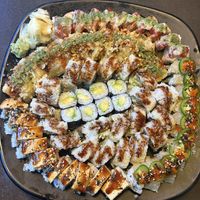 Multiple sushi rolls  at Kamakura in Lacey