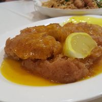 Lemon chicken at Easy House in Gold Coast