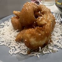 Honey prawns  at Easy House in Gold Coast
