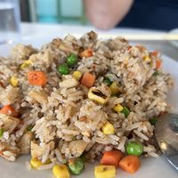 Thai style fried rice  at Easy House in Gold Coast
