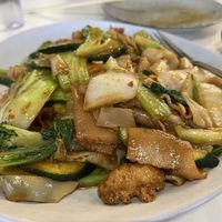Malaysian flat noodles  at Easy House in Gold Coast