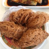 Taro dumplings and XO noodles at Easy House in Gold Coast