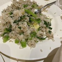 Mixed veggie fried rice at Easy House in Gold Coast