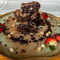 brownie at Vila Tropical in Belo Horizonte
