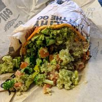 Humanitarian Wrap w Pesto at D'Lite Healthy On The Go in Scottsdale