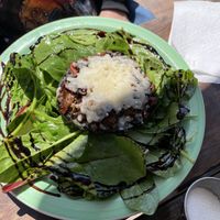 Vegan Stuffed portobello   at Tommyknocker's in Port Townsend