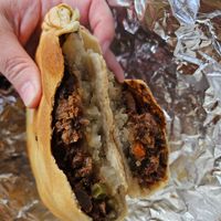 Vegan Shepherds Pie Pasty at Tommyknocker's in Port Townsend