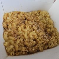 Vegan Mac 'n Cheese to go! at Tommyknocker's in Port Townsend