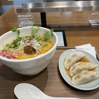 Tantanmen and gyoza   at T's Tantan - JR Ikebukuro in Tokyo