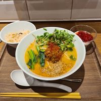 White Sesame Ramen at T's Tantan - JR Ikebukuro in Tokyo