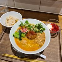 Golden Sesame Ramen at T's Tantan - JR Ikebukuro in Tokyo